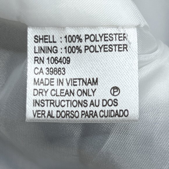 Tahari ASL Split Neck Sleeveless Waffle Colorblock Midi Dress Size 10 - NWOT - Picture 10 of 10